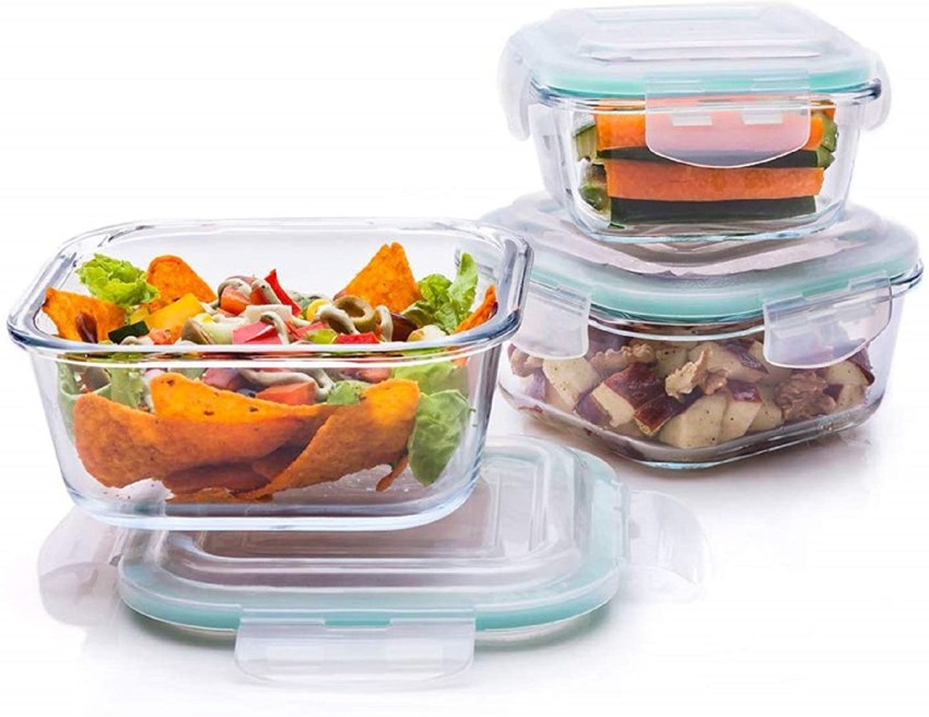 Rectangular plastic container - CON-MW-SKP-1000A - Microwaveable