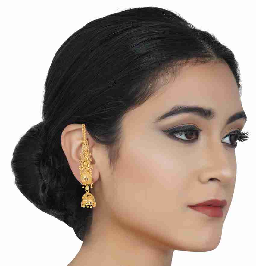 Chain earrings gold designs new arrivals