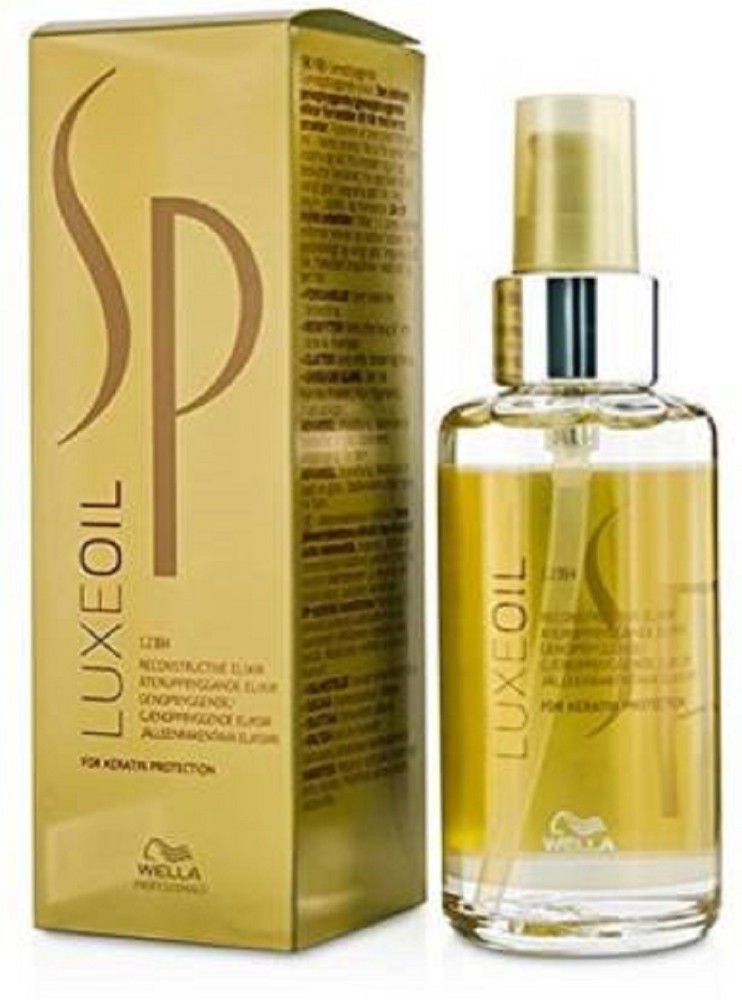 Wella Professionals SP Luxe Oil Reconstructive Elixir (For Keratin  Protection) - 100ml/3.4oz - Price in India, Buy Wella Professionals SP Luxe  Oil Reconstructive Elixir (For Keratin Protection) - 100ml/3.4oz Online In  India
