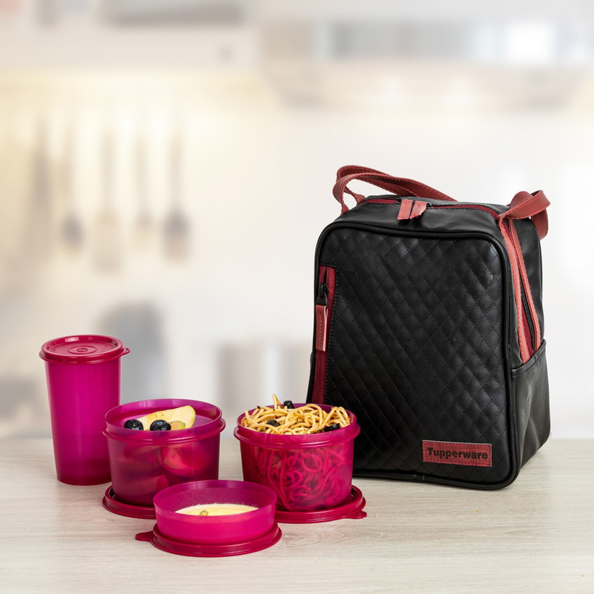 Lunch keeper set with bag tupperware discount