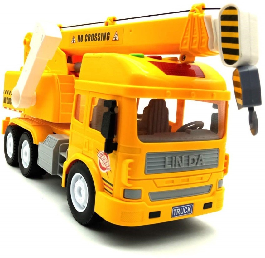 ArtCreativity Light Up Crane Truck Toy, Kids' India