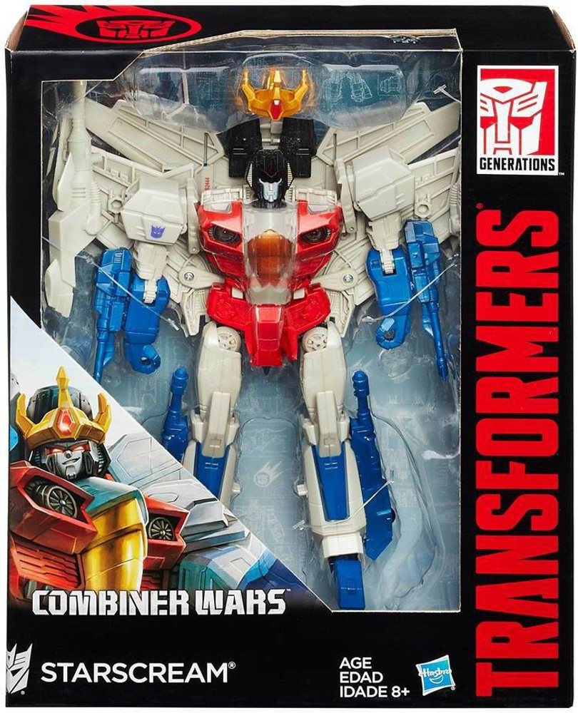 Hasbro Combiner Wars Leader Class STARSCREAM TRANSFORMER ACTION