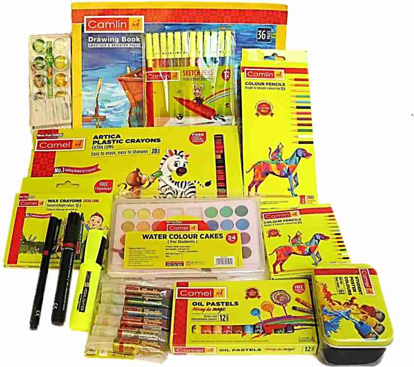 Multicolor Camlin Drawing Kit, Packaging Type: Packet