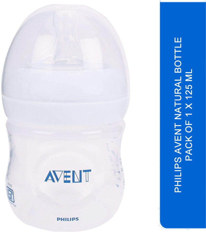 Philips Avent Natural BPA Superior Quality Feeding Bottle 125ml 1M babies 125 ml