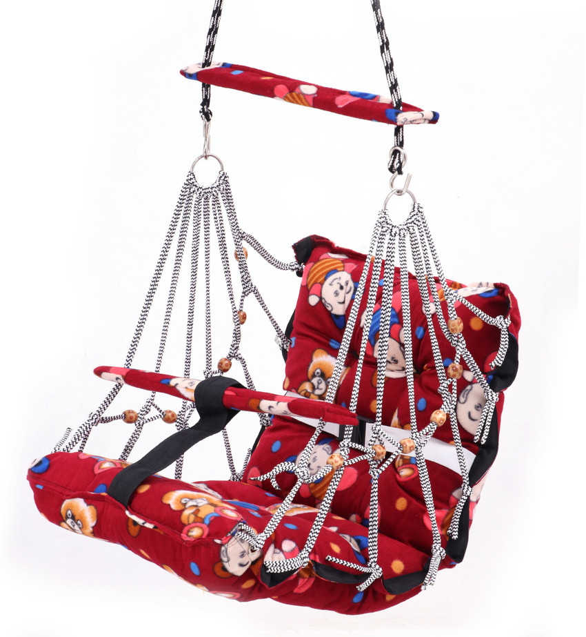 FABdon Cotton Baby Swing Hanging Jula For Kids Swings