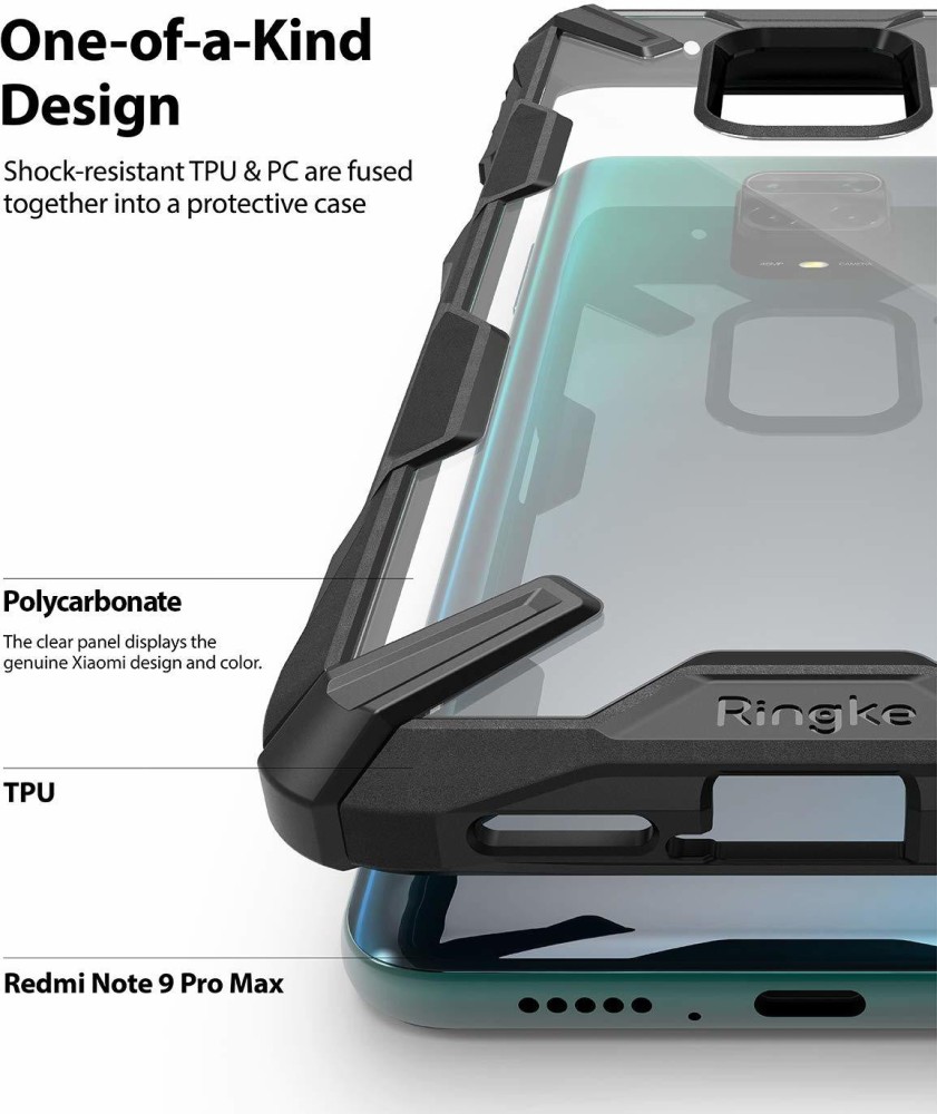 Ringke Back Cover for Poco M2 Pro, Mi Redmi Note 9 Pro, Mi Redmi
