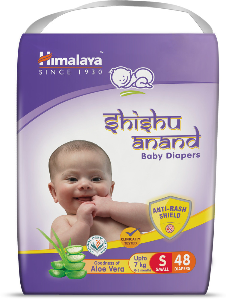 HIMALAYA Shishu Anand Baby Diapers Small 48 Count S Buy 48