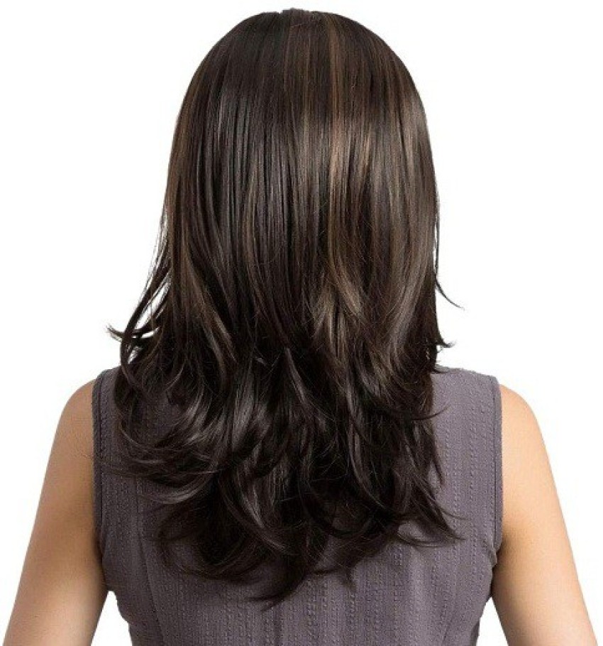 HEROSHIV INDIA Extensions And Wigs Full Head Long Black Wavy Fancy Hair Extension Price in India Buy HEROSHIV INDIA Extensions And Wigs Full Head Long Black Wavy Fancy Hair Extension online