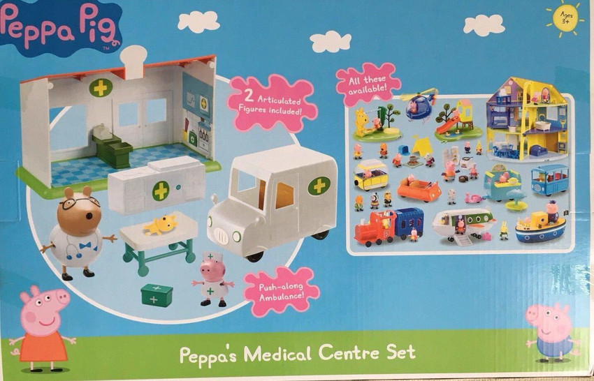 Peppa pig shop ambulance playset