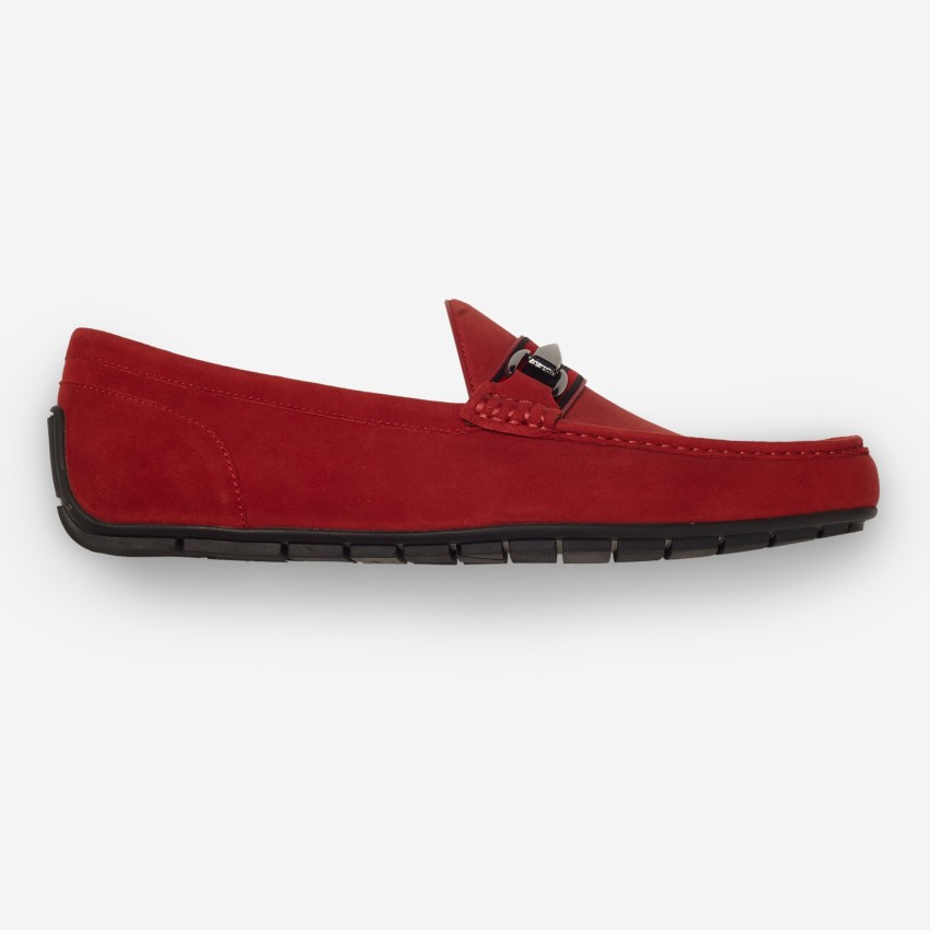 Aldo mens sale red loafers