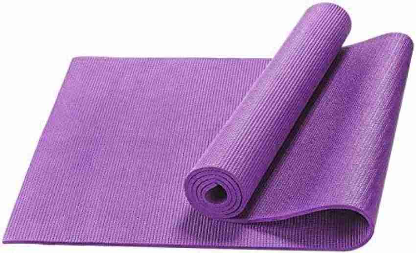 Yoga Mats 4MM For Women Purple yoga mat With Carry Strap for men Exercise  mat for