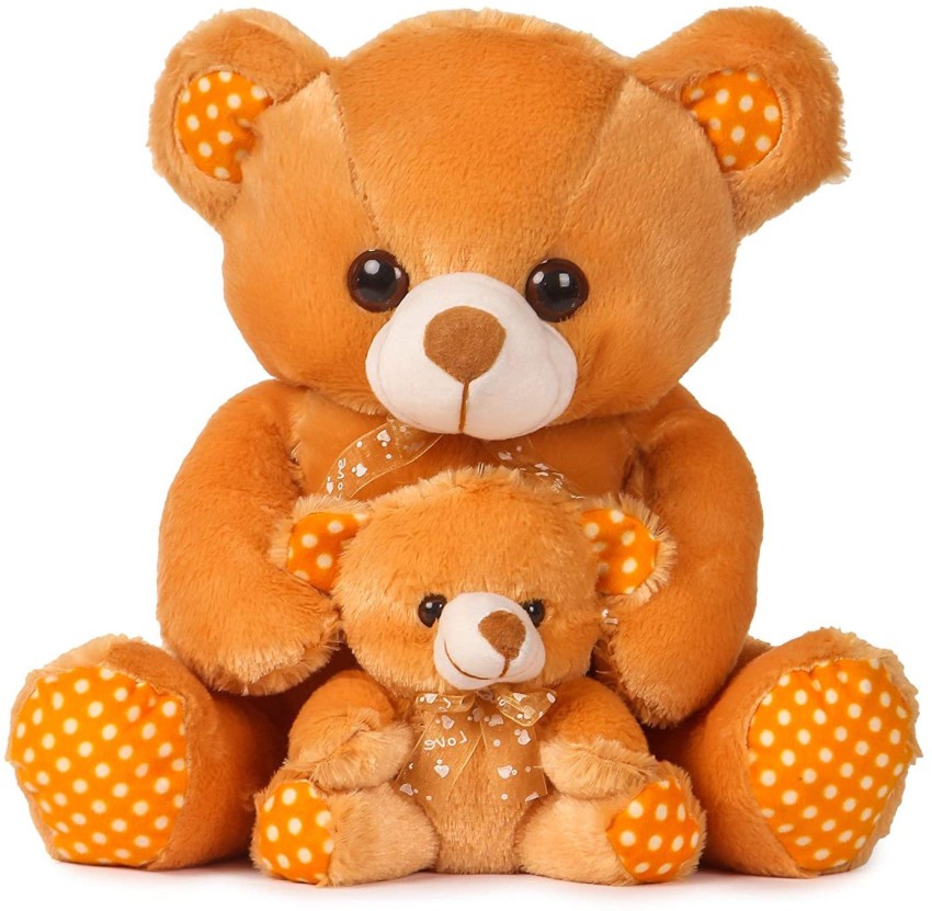 Tiny Miny Mother Baby Teddy Toy - 45 cm - Mother Baby Teddy Toy