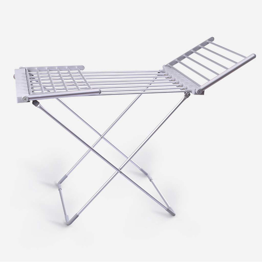 credsy Aluminium Floor Cloth Dryer Stand Portable Electric Clothes Dryer Heated Hanger Towel Rail Airer Laundry Rack Price in India Buy credsy Aluminium Floor Cloth Dryer Stand Portable Electric Cloth...