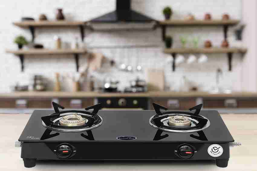 Suraksha Shine byFogger Nano Glass Manual Gas Stove