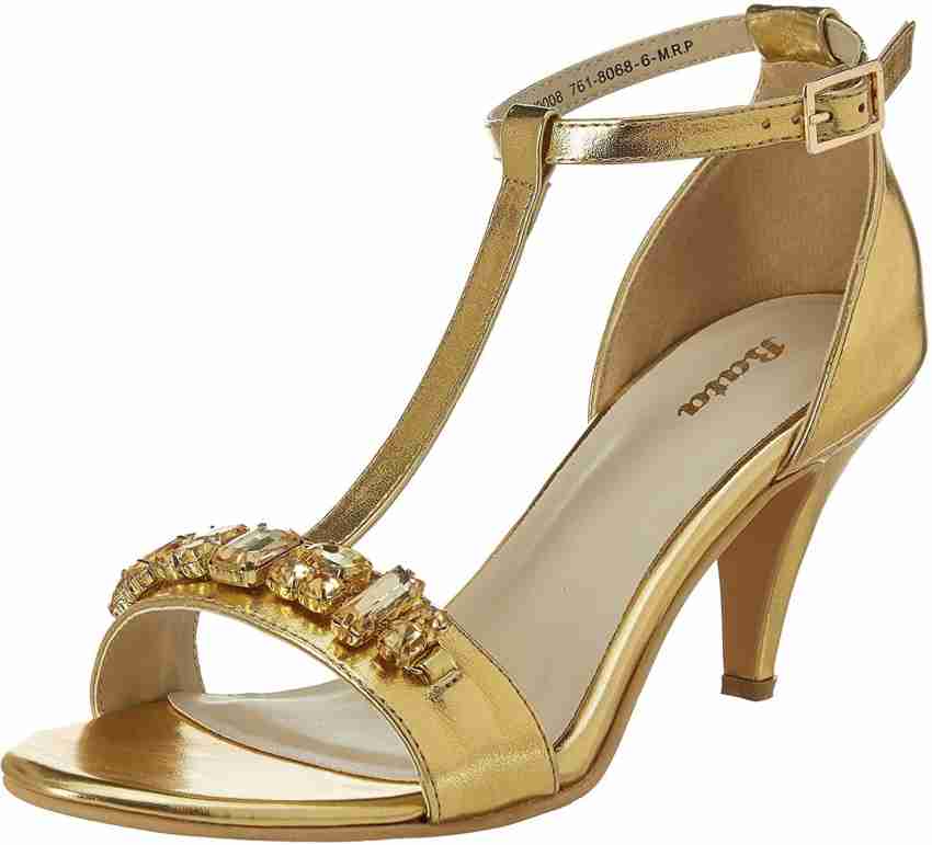 Bata gold hot sale sandals