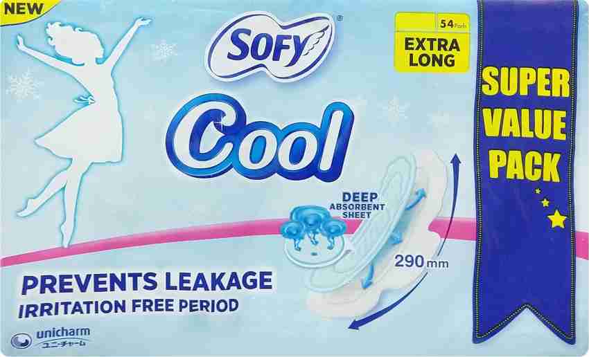 Sofy Cool Sanitary Napkin Extra Long - 54 Pads (290mm)