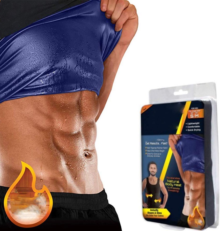 Milly Sweat Shaper Vest for Men Slimming Belt Price in India - Buy
