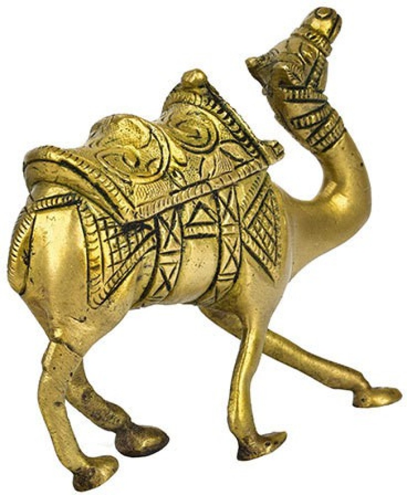 The Advitya Brass Camel Decorative Showpiece - 9 cm Price in India - Buy  The Advitya Brass Camel Decorative Showpiece - 9 cm online at