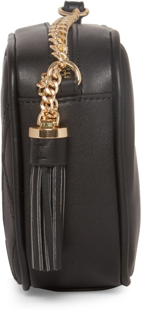 ALDO Black Sling Bag Cross Body Black Price in India Flipkart