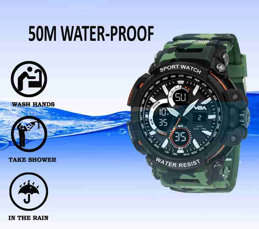 Digital watch best sale big dial