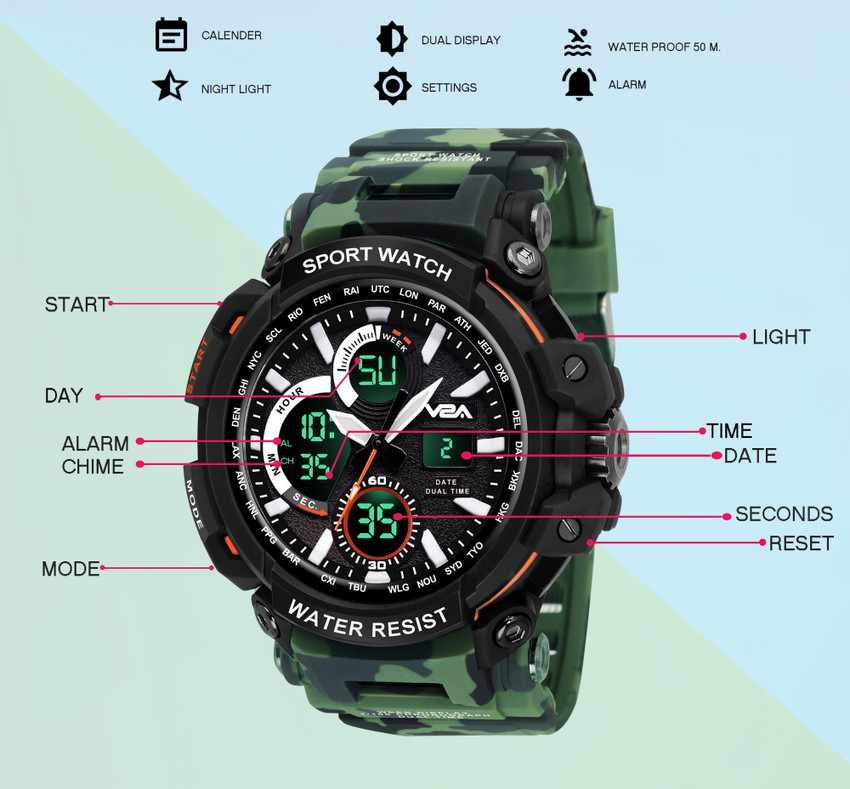 Outdoor sales digital watch