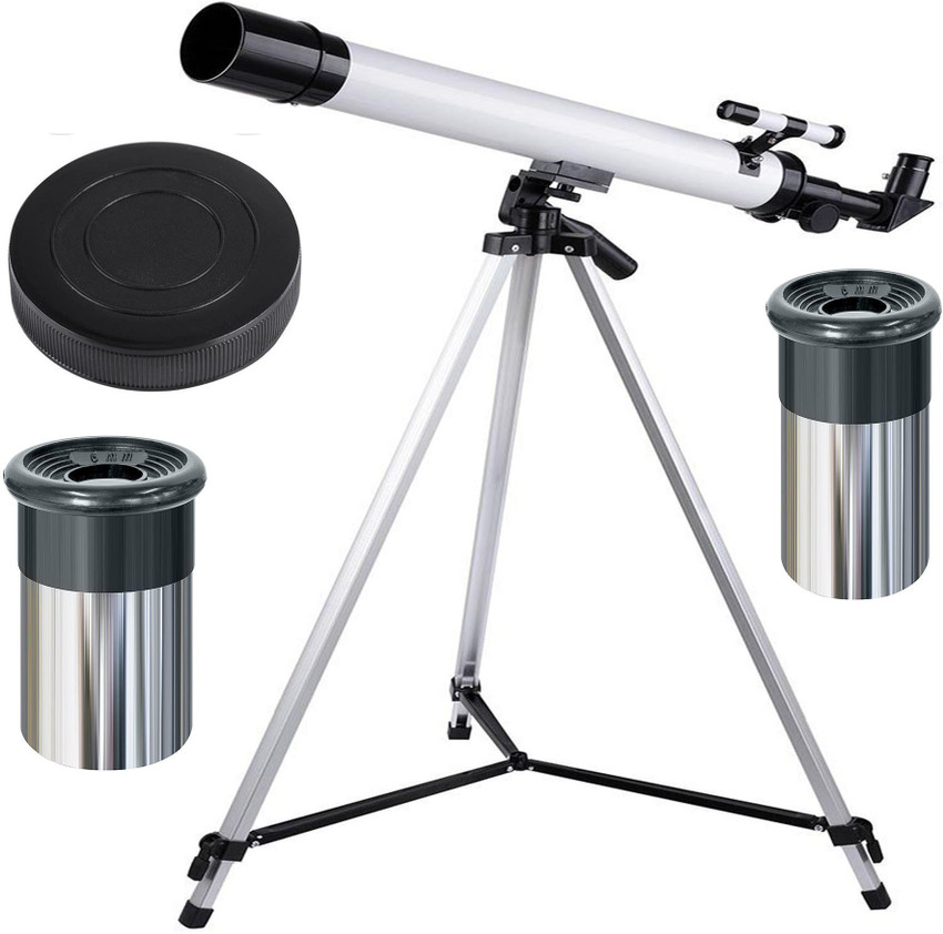 frackkon Zoom 50X 100X Tube Refractor Telescope Powerful