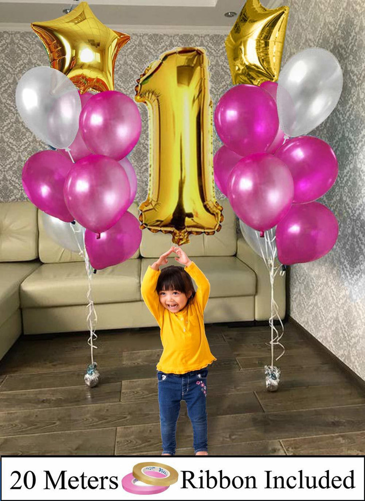 First birthday on sale decorations girl