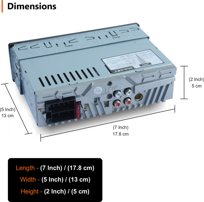 Car shop stereo dual