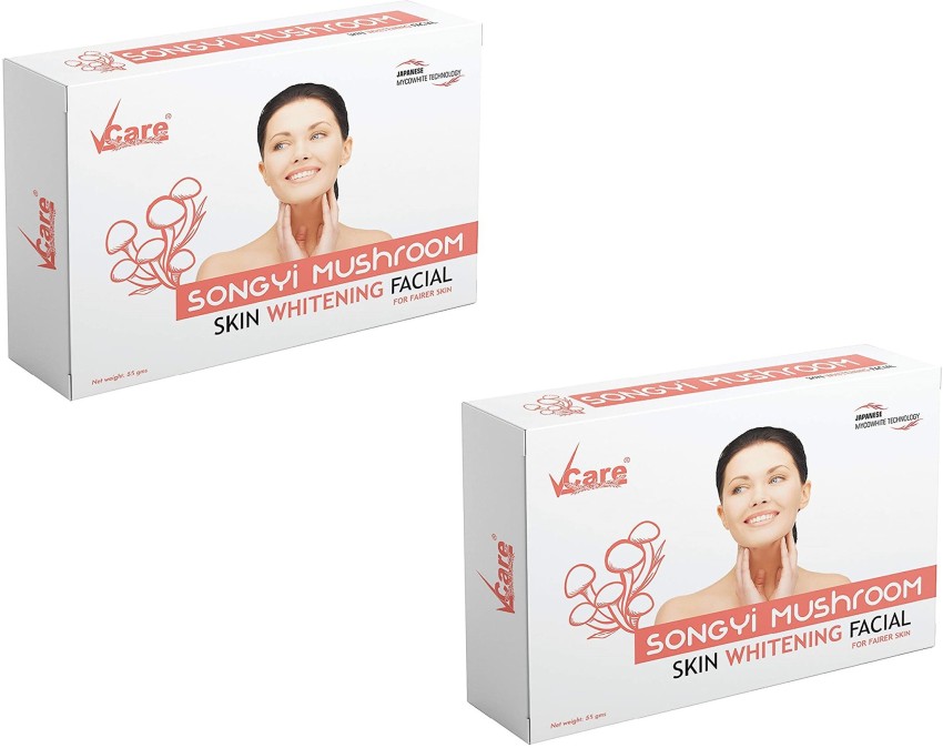 Vcare Songyi Mushroom Whitening Facial KIT pack of 2 Price in