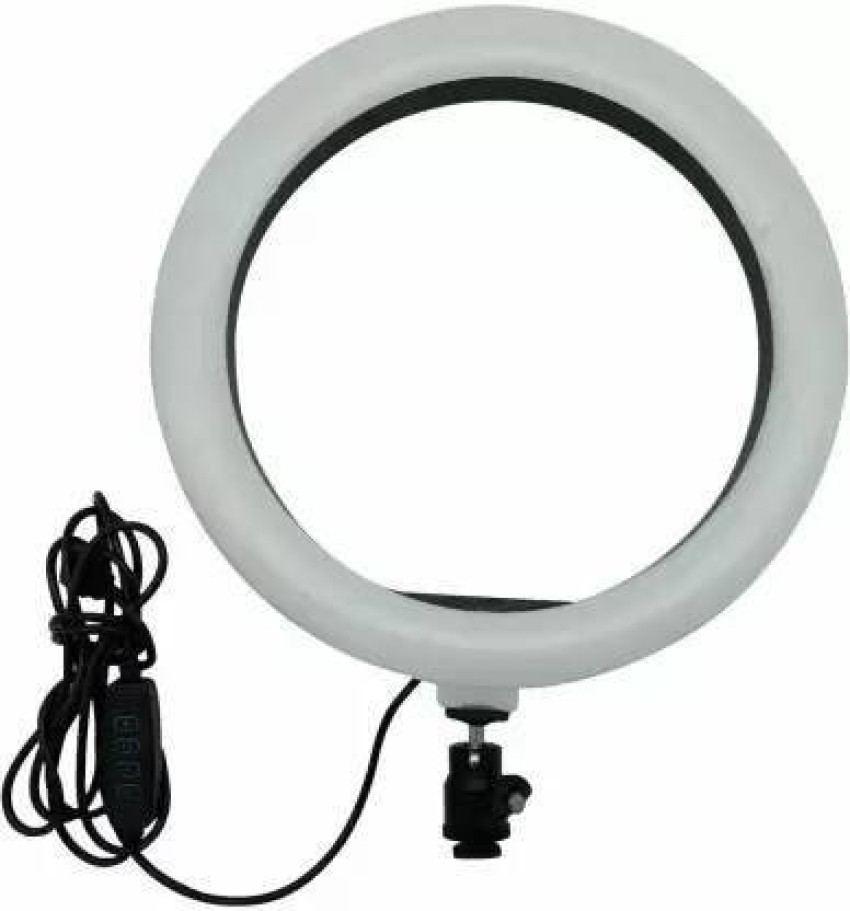 hkutotech LED Ring Light with Stand for Camera Smartphone You-Tube Video  Shooting Instagram Reels and Makeup, MX Takatak, Musically, Vigo and Many