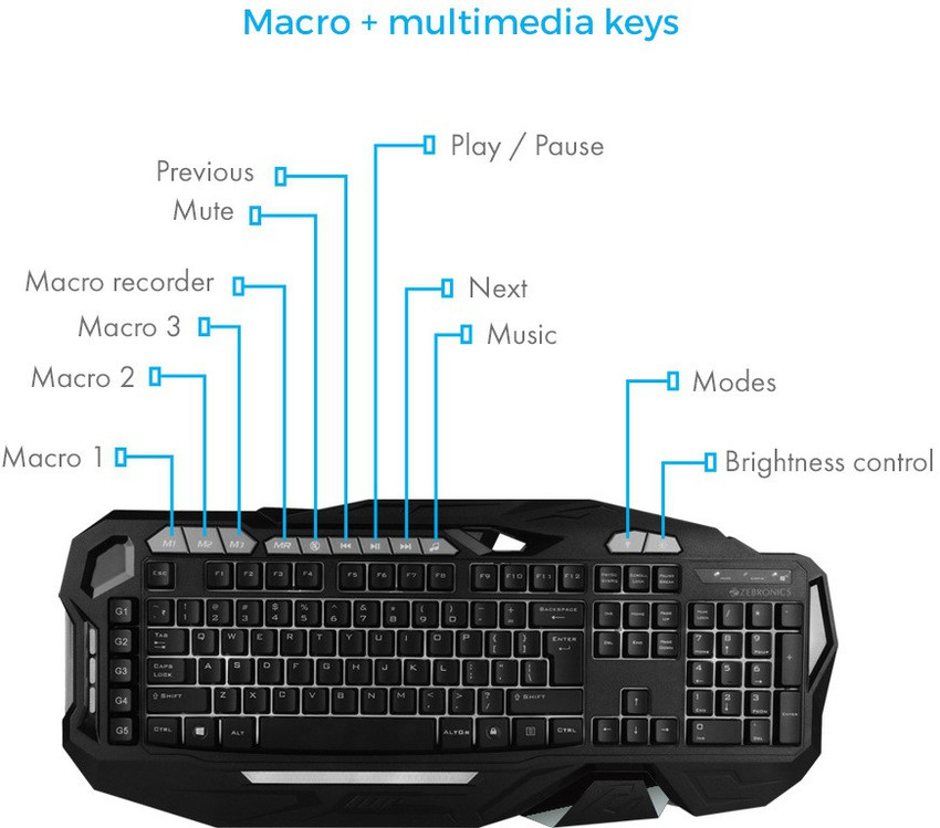 Zebronics store magnus keyboard