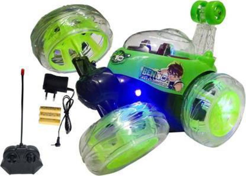 Ben 10 rechargeable cheap stunt car