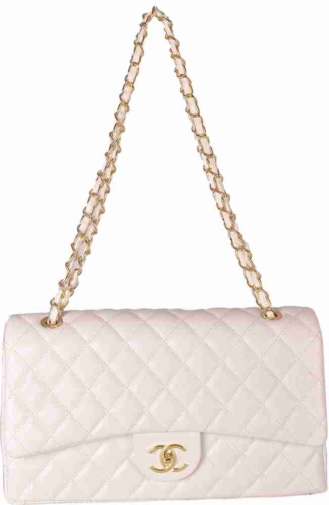 Free: Chanel Handbag, CHANEL female models white bag shoulder bag
