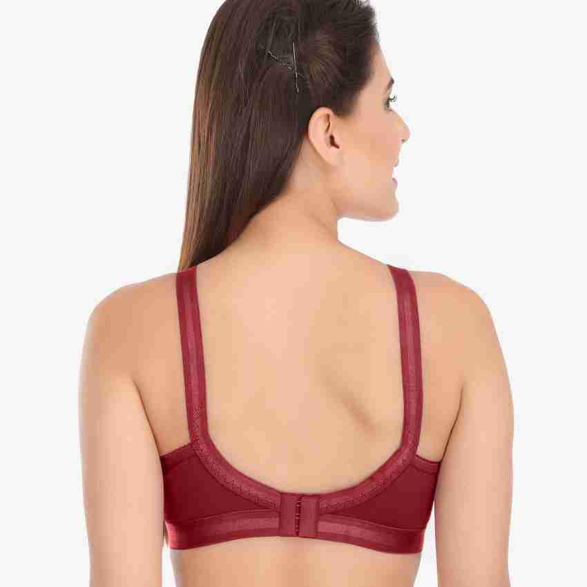 Buy Sona Perfecto Women White Full Cup Everyday Dream Fit for Ample Bust  Lines Plus Size Cotton Bra- Full Coverage Non Wired, Non Padded Pack of 2  Online @ ₹554 from ShopClues