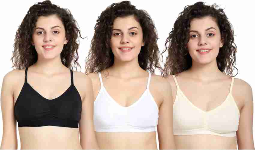 Women's and girl's cotton bra size 36B pack of 3