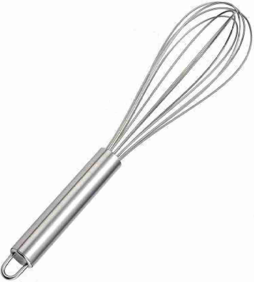 Stainless Steel 3-Piece Balloon Wire Whisk Set 8- 10 -12 inch