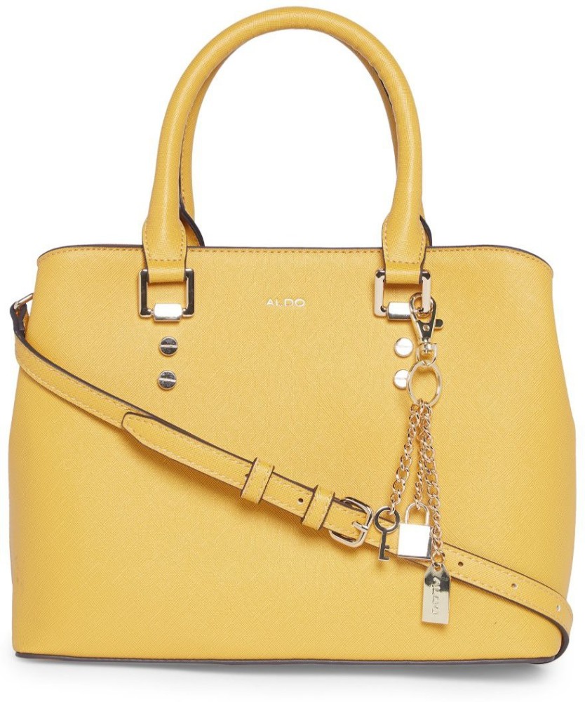 Buy ALDO Women Yellow Handbag Dark Yellow Online Best Price in