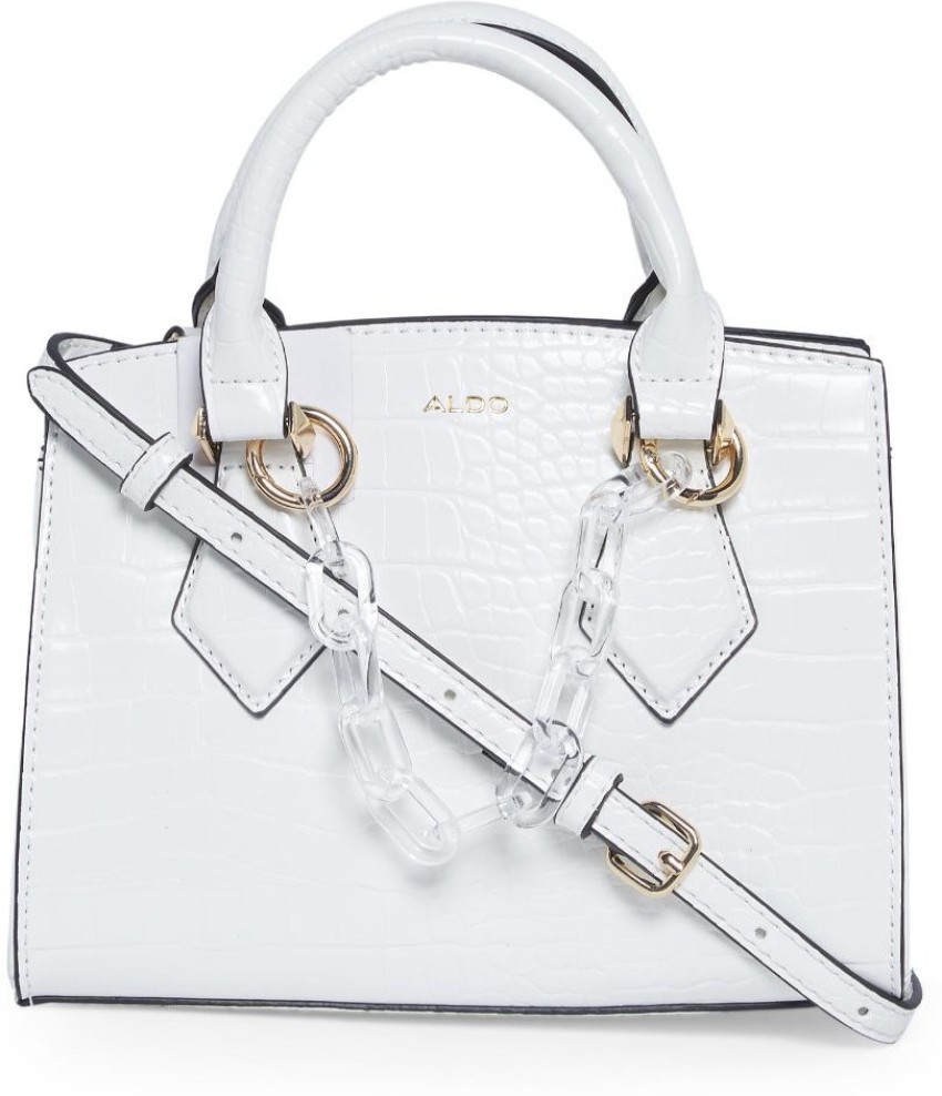 Buy ALDO Women White Handbag White Online @ Best Price in India