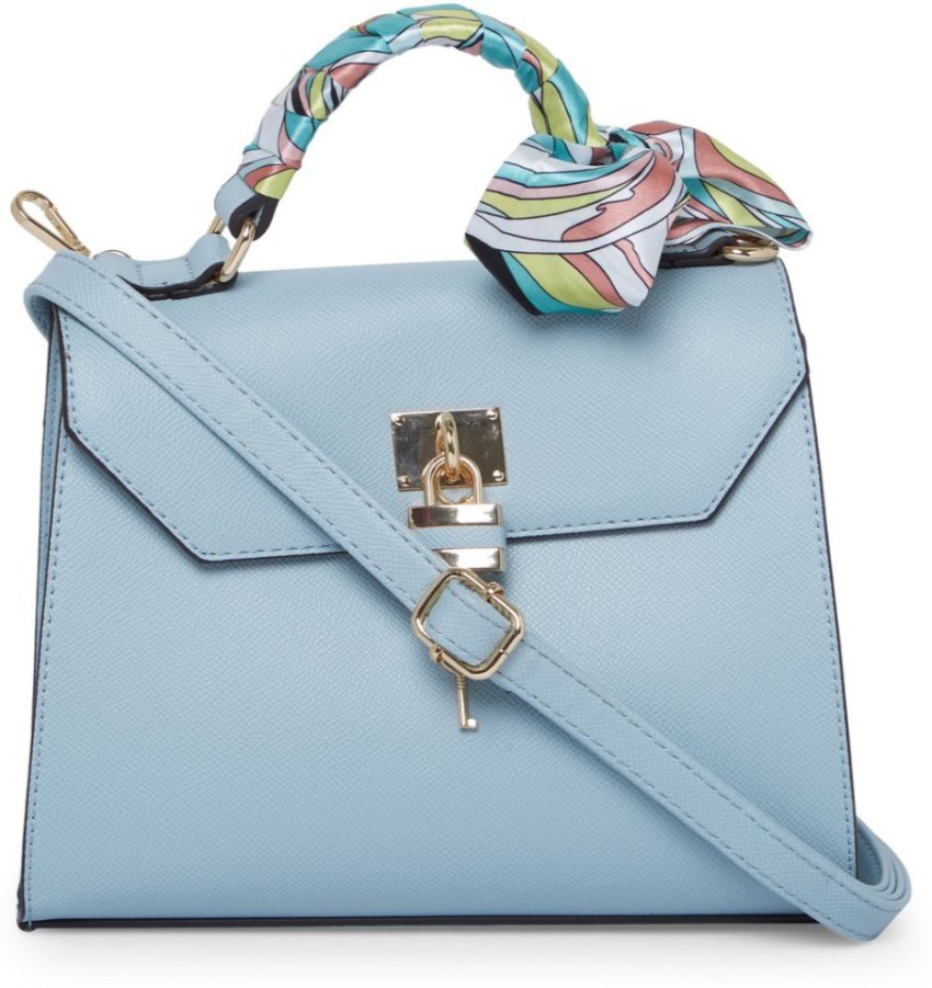 Buy ALDO Women Blue Handbag Light Blue Online Best Price in