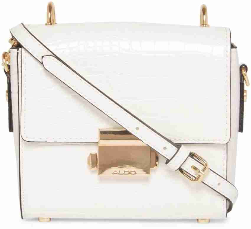 Buy ALDO Women White Handbag White Online Best Price in India