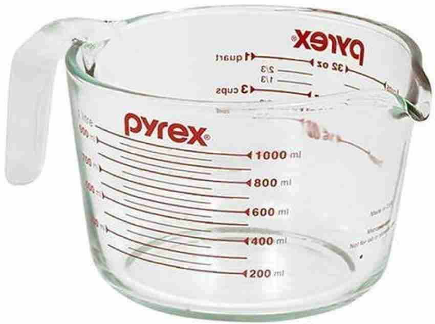 250ml 500ml 1000ml Tempered Transparent Glass Measuring Cup With