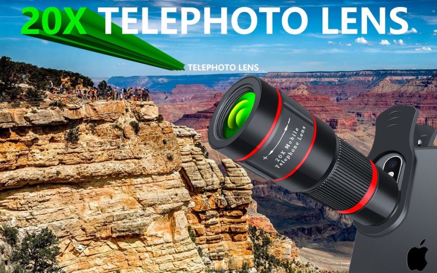 Zapdos 20X Mobile Lens Full HD Quality DSLR Background Blur Monocular  Telescope and Mobile Camera Clip for All Mobile Phones Mobile Phone Lens  Price in India - Buy Zapdos 20X Mobile Lens