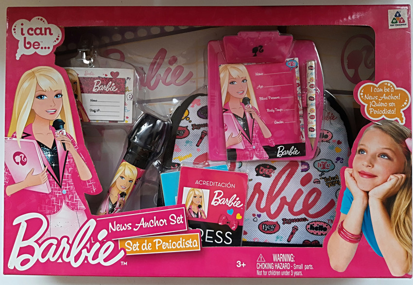 BARBIE I CAN BE NEWS ANCHOR SET PRETEND PLAY FOR GIRLS I CAN BE NEWS ANCHOR SET PRETEND PLAY FOR GIRLS shop for BARBIE products in India. Flipkart