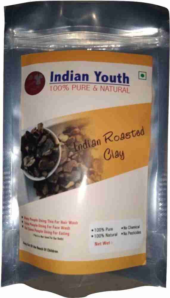 DEVANGI Indian roasted clay ( edible clay ) nakumatt clay for