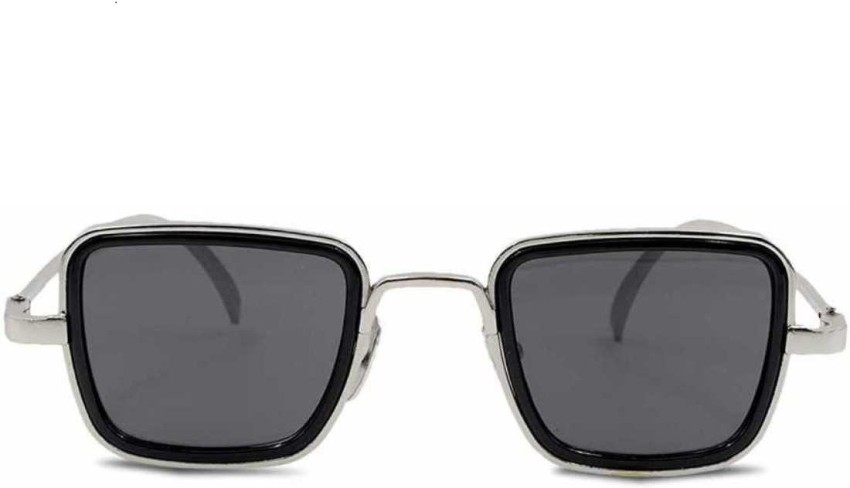 Buy KabIr Singh Sunglasses Retro Square, Round Sunglasses Black For Men &  Women Online @ Best Prices in India