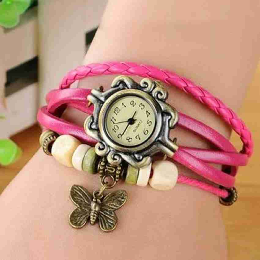 Leather bracelet watches new arrivals for ladies