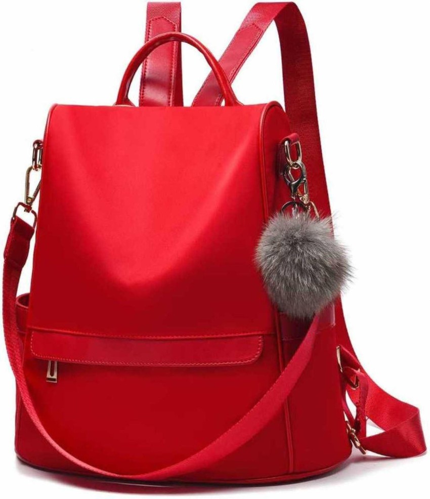 Buy Supreme Quality Shopee Girls PU Leather Backpack/School