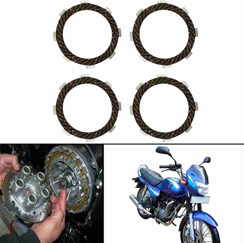 Noori Creation Clutch Plates Pack of 4 Baaj Universal For Bike