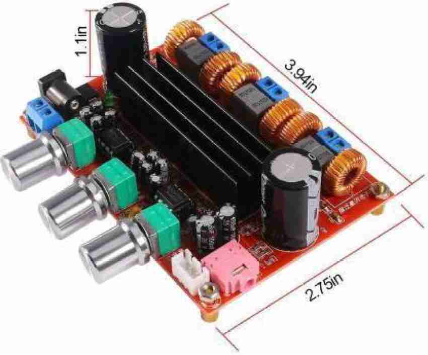  Taidacent 5.1 Sound Surround Board TPA3116D2 5.1 Channel Class  D Amplifier Board Car Audio Class D Mini AMP Board : Electronics