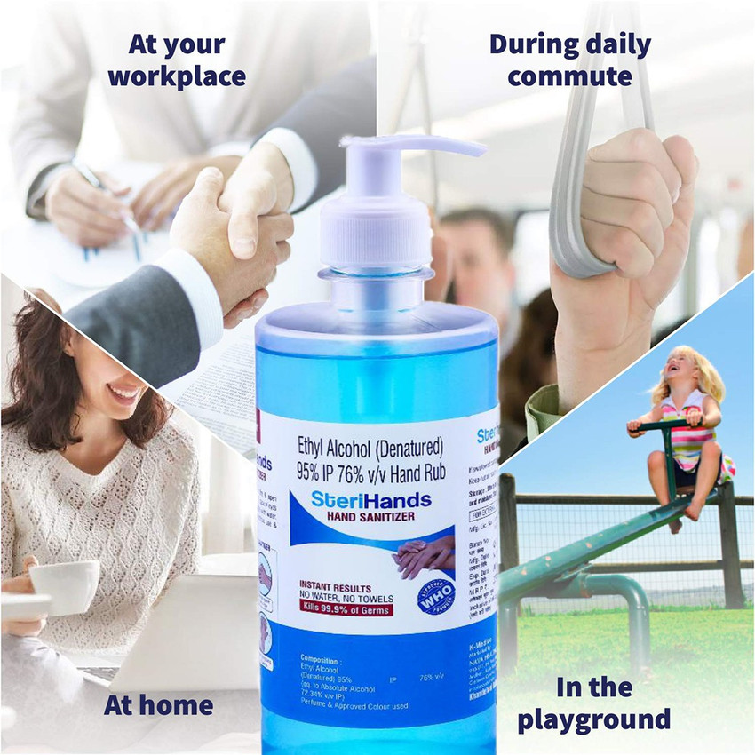 Hand sanitizer pump dispenser on sale